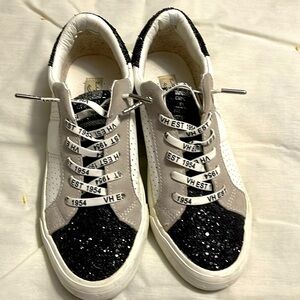 Vintage Havana Dina 10 White and Black glitter 💥